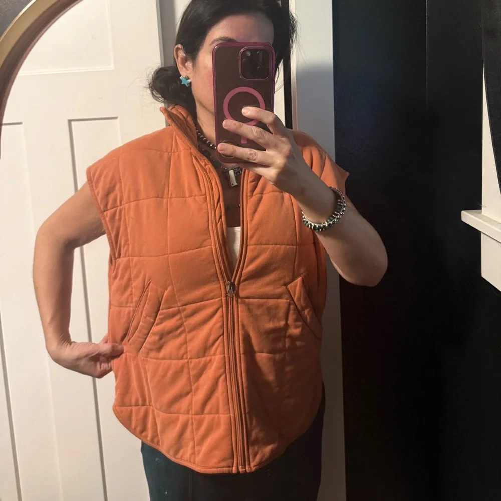 Howdy Hanny Orange Vest - Picture 1 of 4